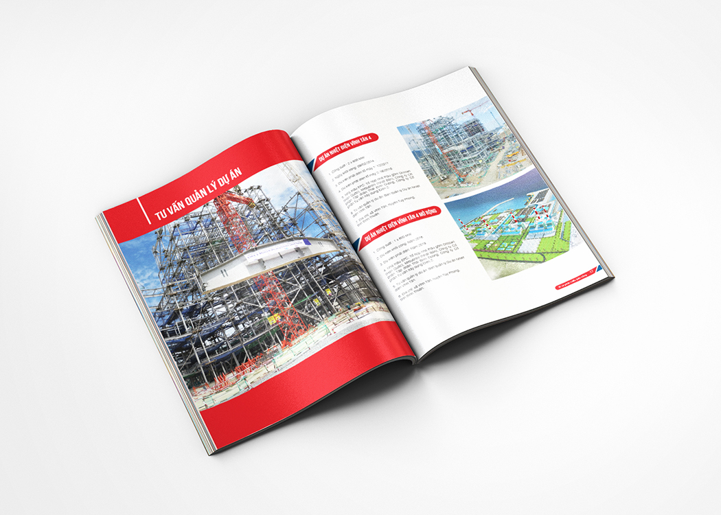 EVNGENCO 3 - Thiết kế profile cho công ty phát điện EVNGENCO 3